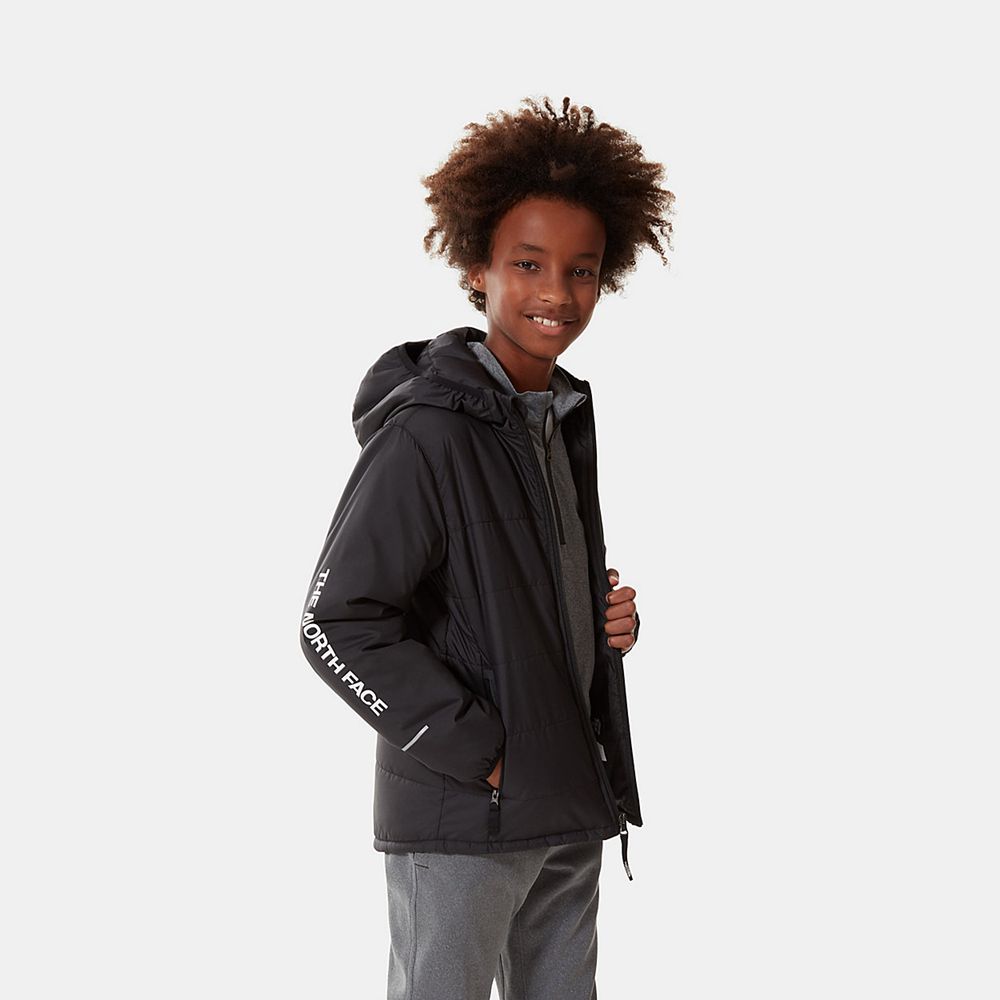 The North Face Jackets Boys Australia - The North Face Reactor Black Running & Training (OUT-046891)